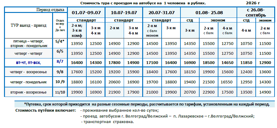 База отдыха «Морская волна» цены